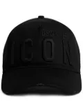 DSQUARED2 logo-embroidered baseball hat - Black