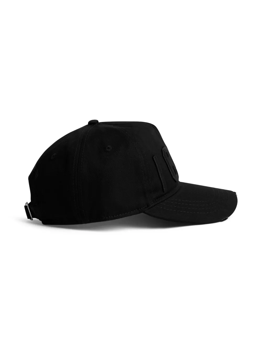 Shop Dsquared2 Logo-embroidered Baseball Hat In Black