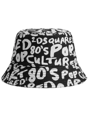 Dsquared2 logo-print Bucket Hat - Farfetch