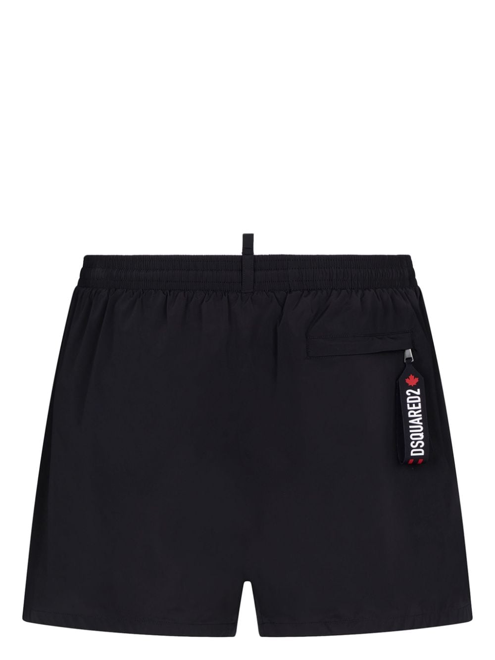 Shop Dsquared2 Logo-puller Swim Shorts In Black