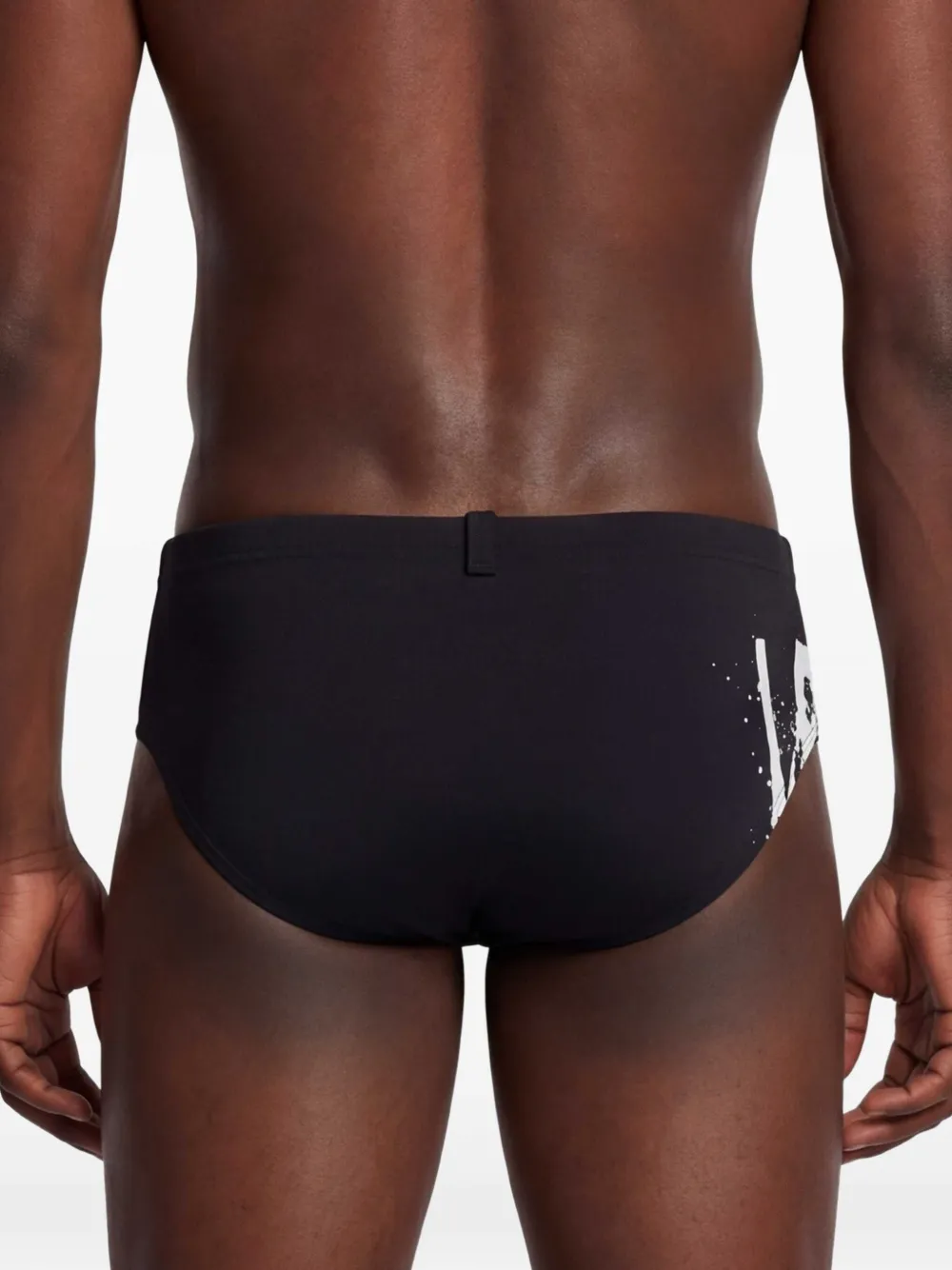 DSQUARED2 Zwembroek met logoprint Zwart