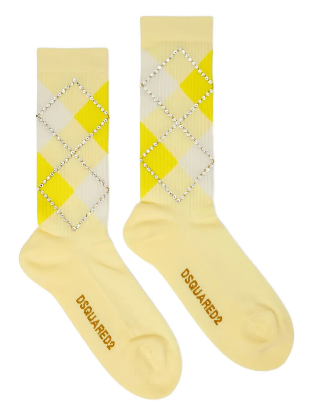 DSQUARED2 rhinestone-embellished socks | Image 2