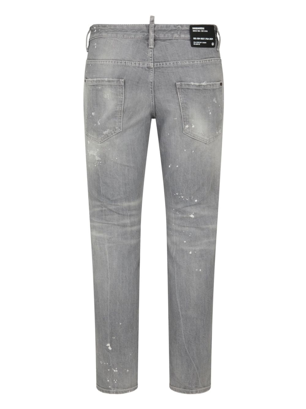 Image 2 of Dsquared2 distressed paint-splatter jeans