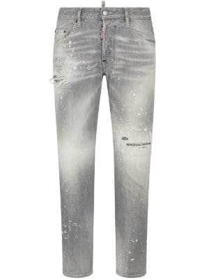 Alchemist Paint splatter-print straight-leg Jeans - Farfetch