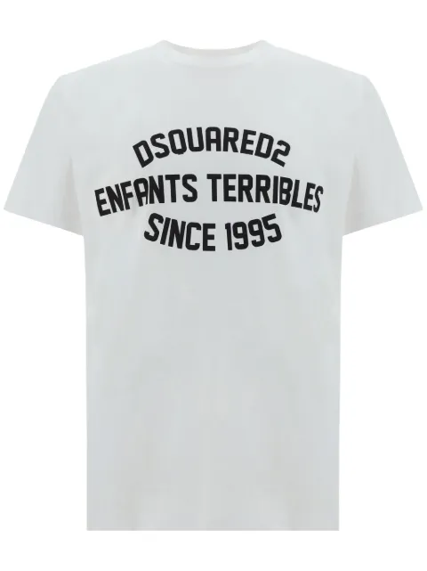 DSQUARED2 logo-print cotton T-shirt