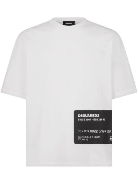 Dsquared2 t-shirt en coton à logo imprimé 