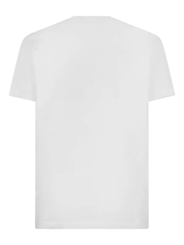 Tシャツ・カットソー D SQUARED2 CATENS BEACH COTTON T-SHIRT Dsquared2 Caten's Beach Slouch T-Shirt – ZAP