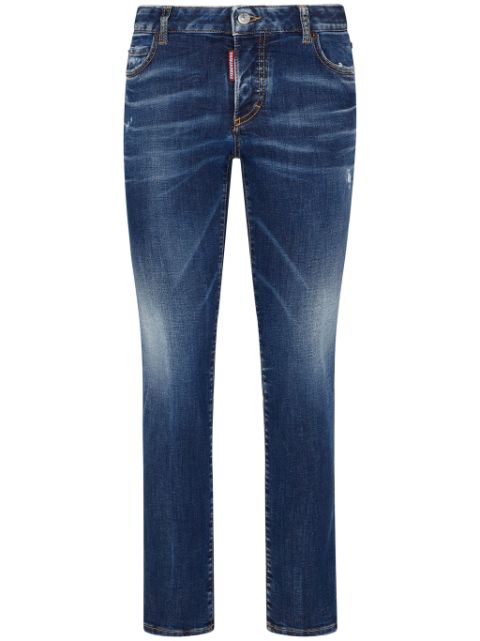 DSQUARED2 faded slim-cut jeans Women