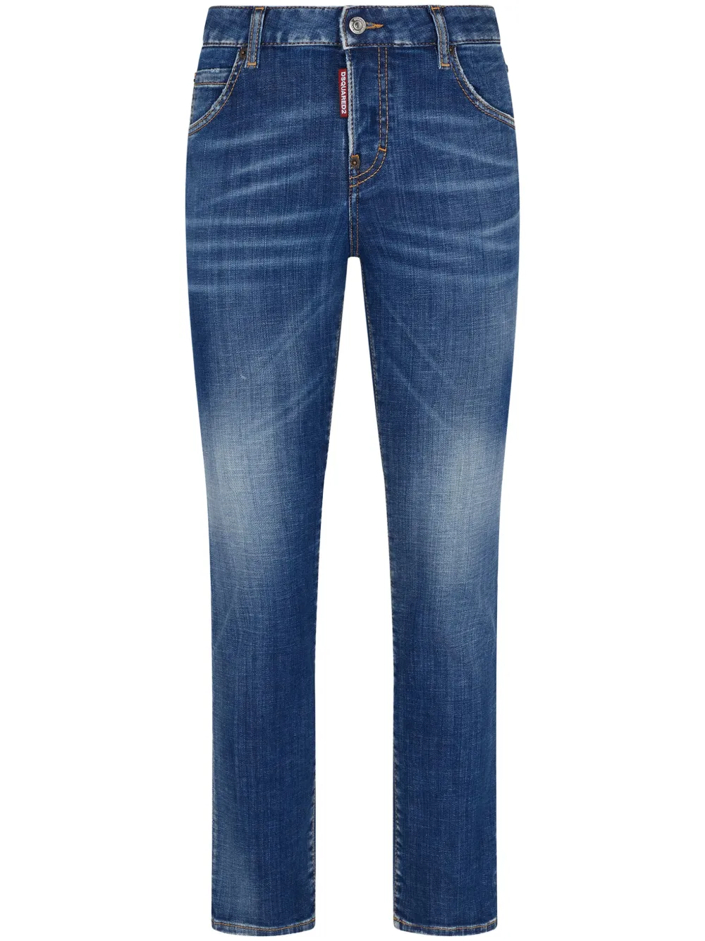 Dsquared2 Slim-fit jeans Blauw