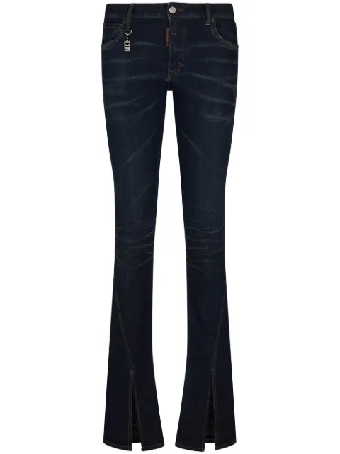 DSQUARED2 Icon-charm flared jeans