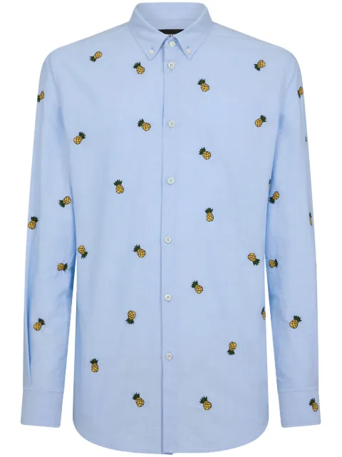 DSQUARED2 pineapple-print cotton shirt