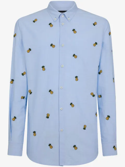 DSQUARED2 pineapple-print cotton shirt