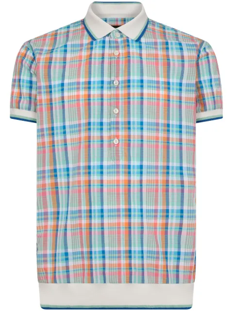 DSQUARED2 polo à carreaux