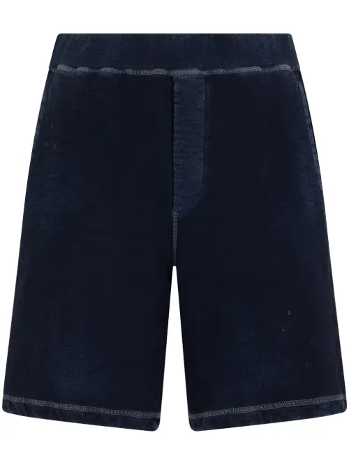 Short en coton à logo imprimé - DSQUARED2 - Modalova