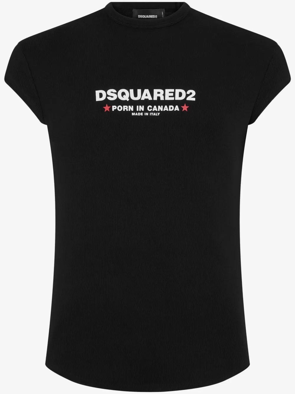 DSQUARED2 playera con logo estampado | negro | Image 1