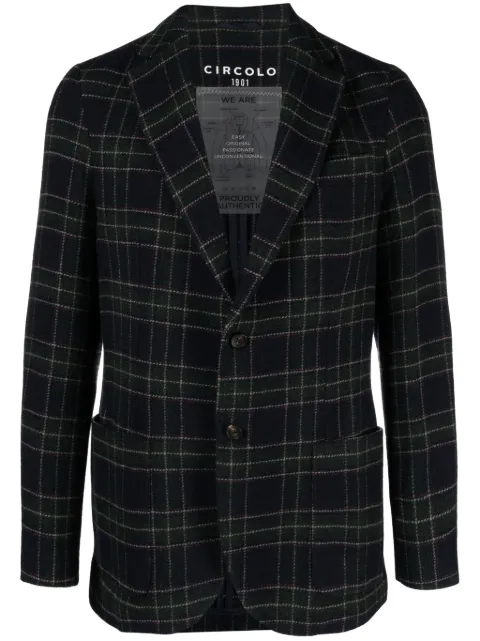 Circolo 1901 virgin wool-blend blazer