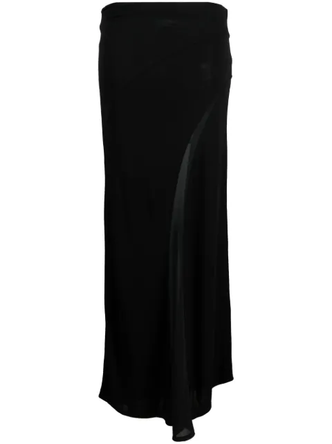 Calvin Klein draped high-waist maxi skirt