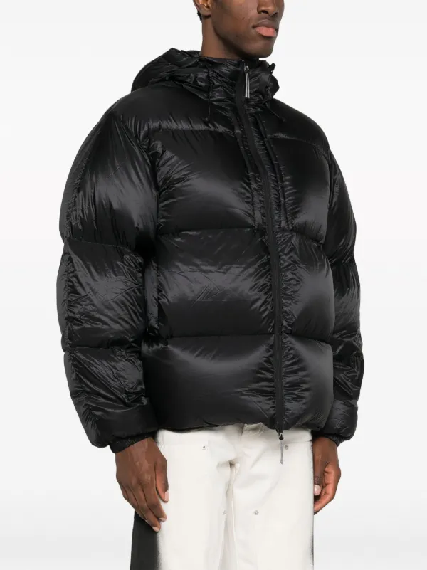 Oversized black outlet puffer jacket mens