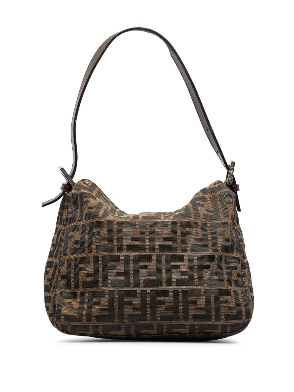 Fendi Pre-Owned Zucca shoulder bag - Bruin