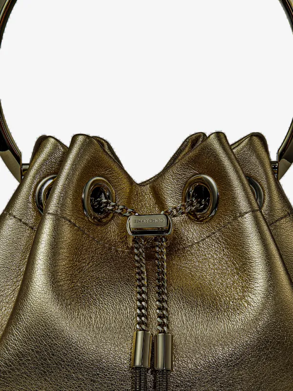Jimmy Choo Bon Bon バケットバッグ | ゴールドトーン | FARFETCH JP