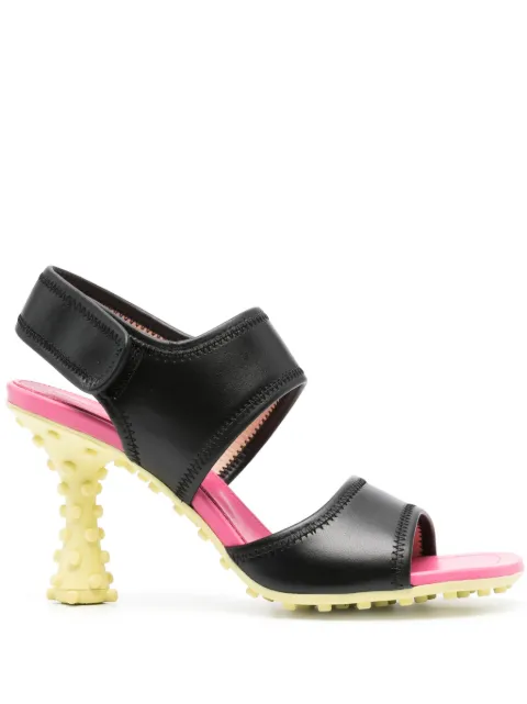 Sunnei 1000 Chiodi 85mm colour-block sandals