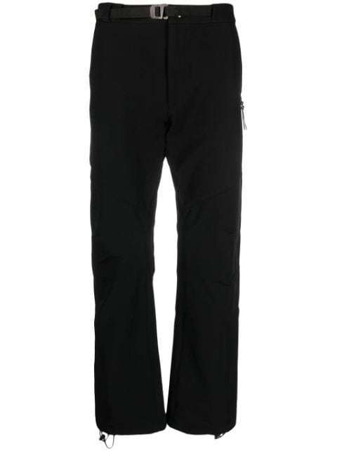 ROA belted straight-leg trousers