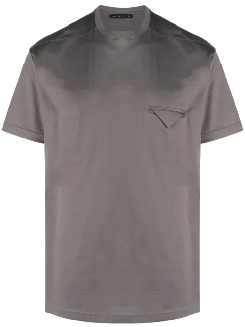 Low Brand slub-texture short-sleeved T-shirt
