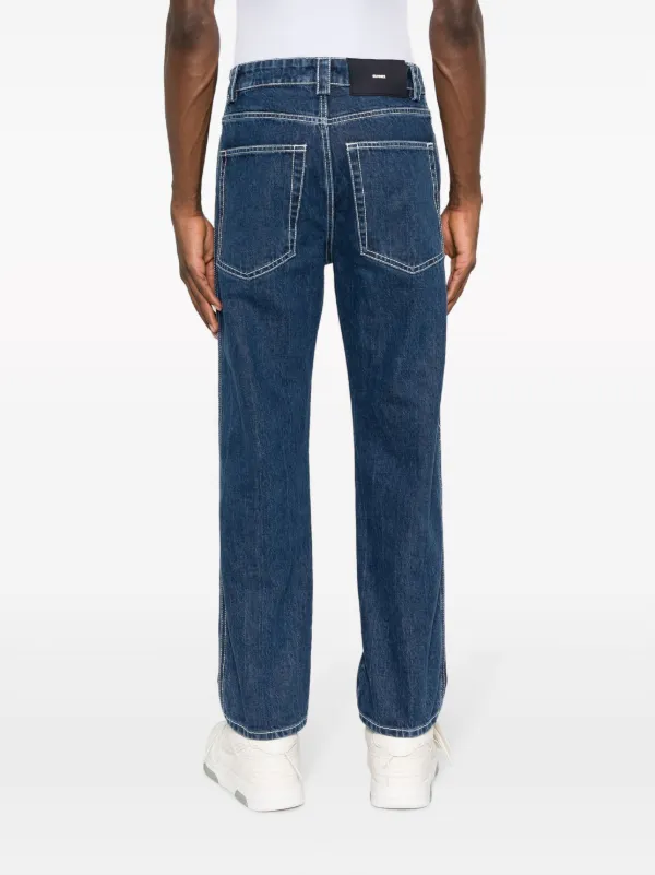 【再入荷】 Sunnei straight-leg FARFETCH | Blue | Jeans Cotton パンツ