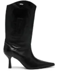 OUR LEGACY 80mm slip-on knee-length boots - Black