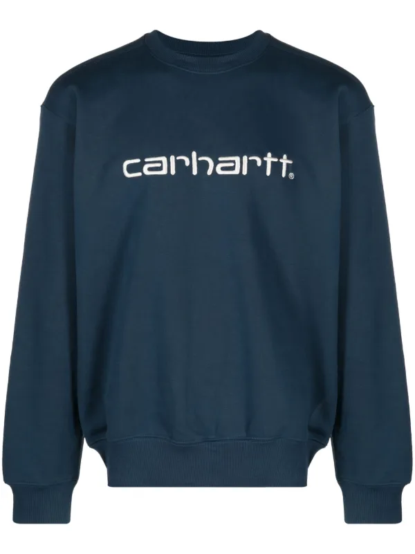 Carhartt embroidered on sale sweatshirt