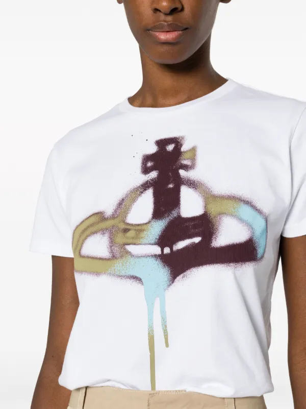 Vivienne Westwood ORB エレファント プリント Tシャツ　M