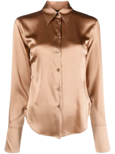 PINKO Criminale satin shirt