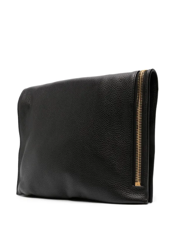 TOM FORD グレインレザー トートバッグ | ブラック | FARFETCH JP