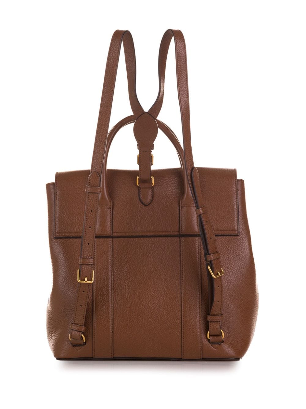 Mulberry Bayswater leather backpack - Bruin