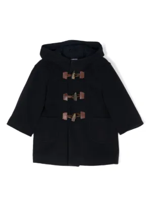 Emporio Armani Kids ダッフルコート | ブルー | FARFETCH JP