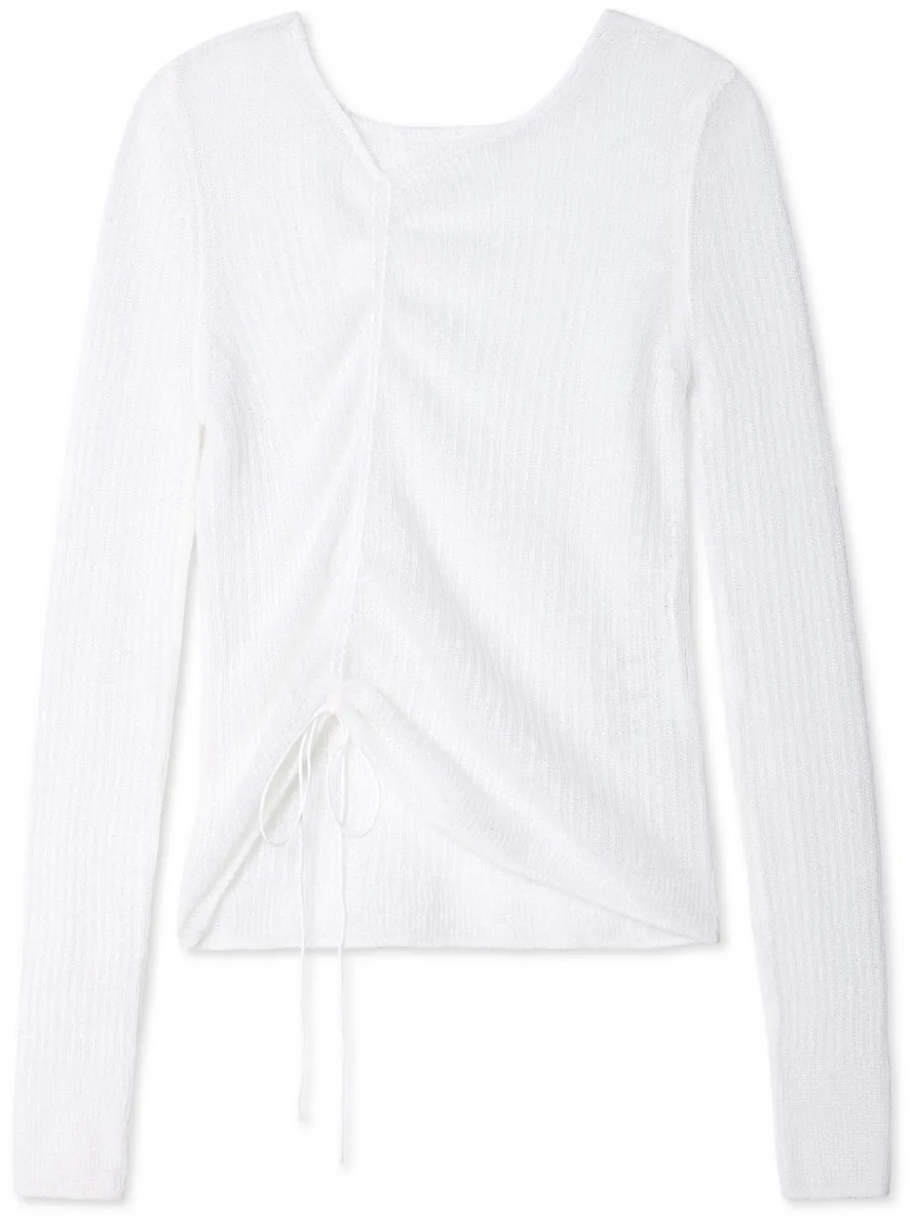 Cecilie Bahnsen Mohair-blend Top In White