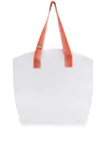 Sarah Chofakian mesh tote bag - White