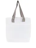 Sarah Chofakian mesh tote bag - White