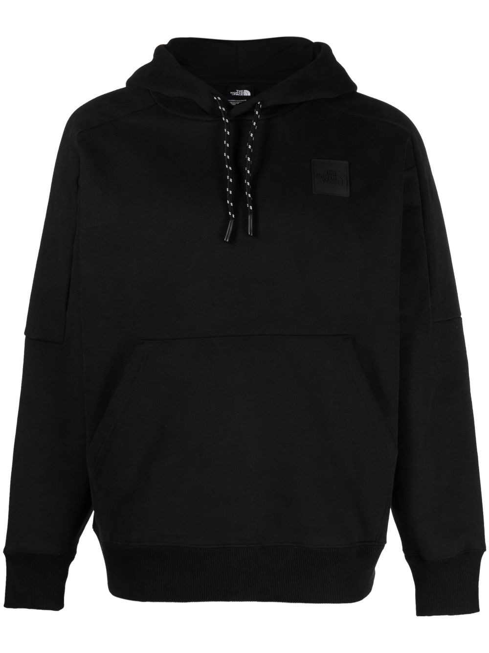 The North Face Katoenen hoodie Zwart