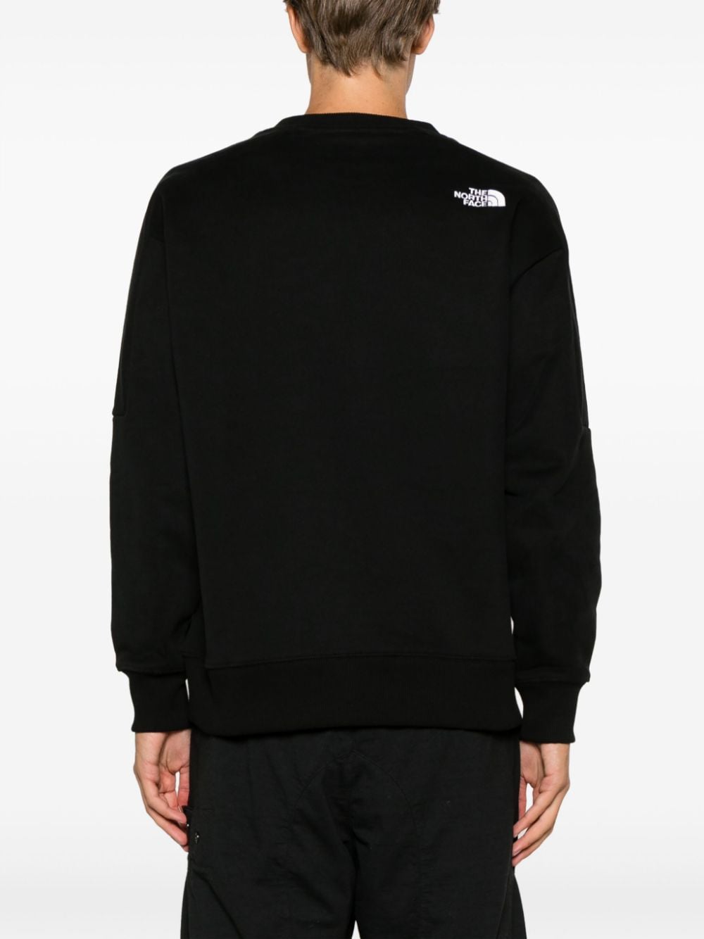Shop The North Face The 489 Cotton Sweatshirt In Black