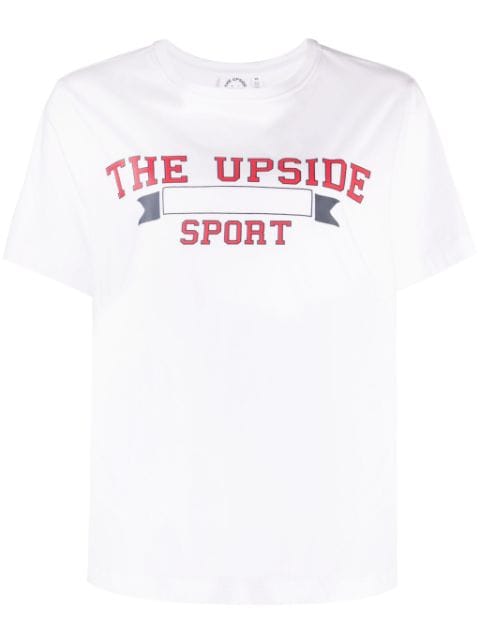 The Upside Raquette Jodhi logo-print T-shirt