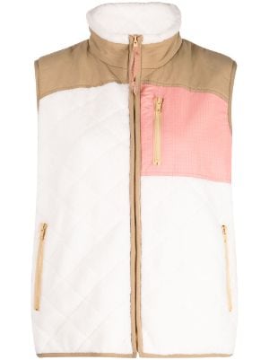 Chalet Oslo puffer vest in white - The Upside