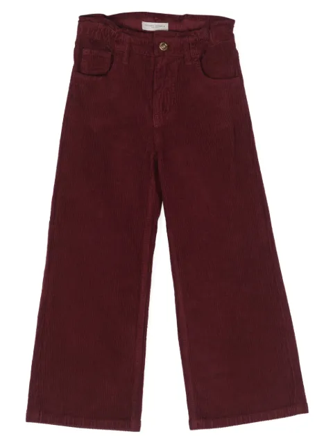 Golden Goose Kids rhinestone-embellished corduroy trousers