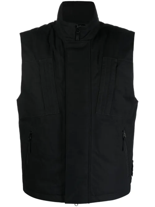 Gilet zippé en coton - Stone Island - Modalova