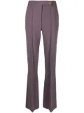 Elisabetta Franchi seam-detail tailored trousers - Purple