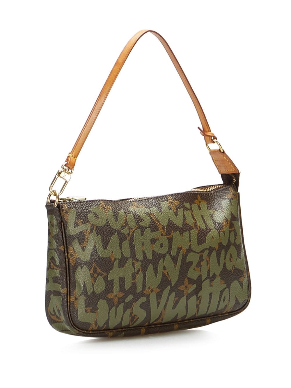 Louis Vuitton 2001 pre-owned Monogram Graffiti Pochette Accessoires Handbag  - Farfetch