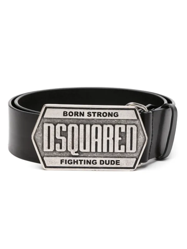 DSQUARED2 ベルト ホワイト-