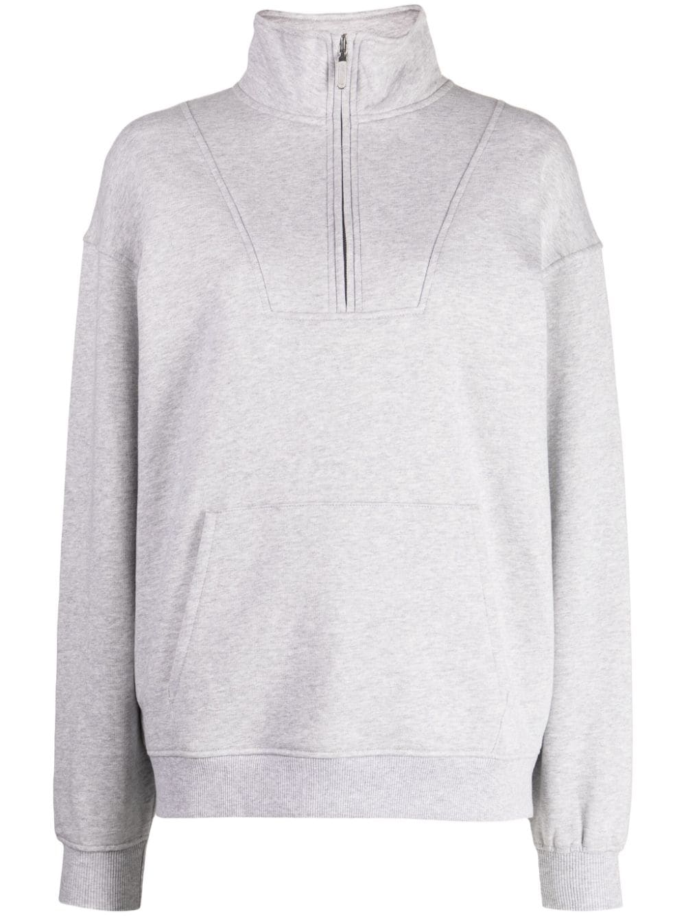 Shop The Upside Raquette Jerome Logo-embroidered Sweatshirt In Grey