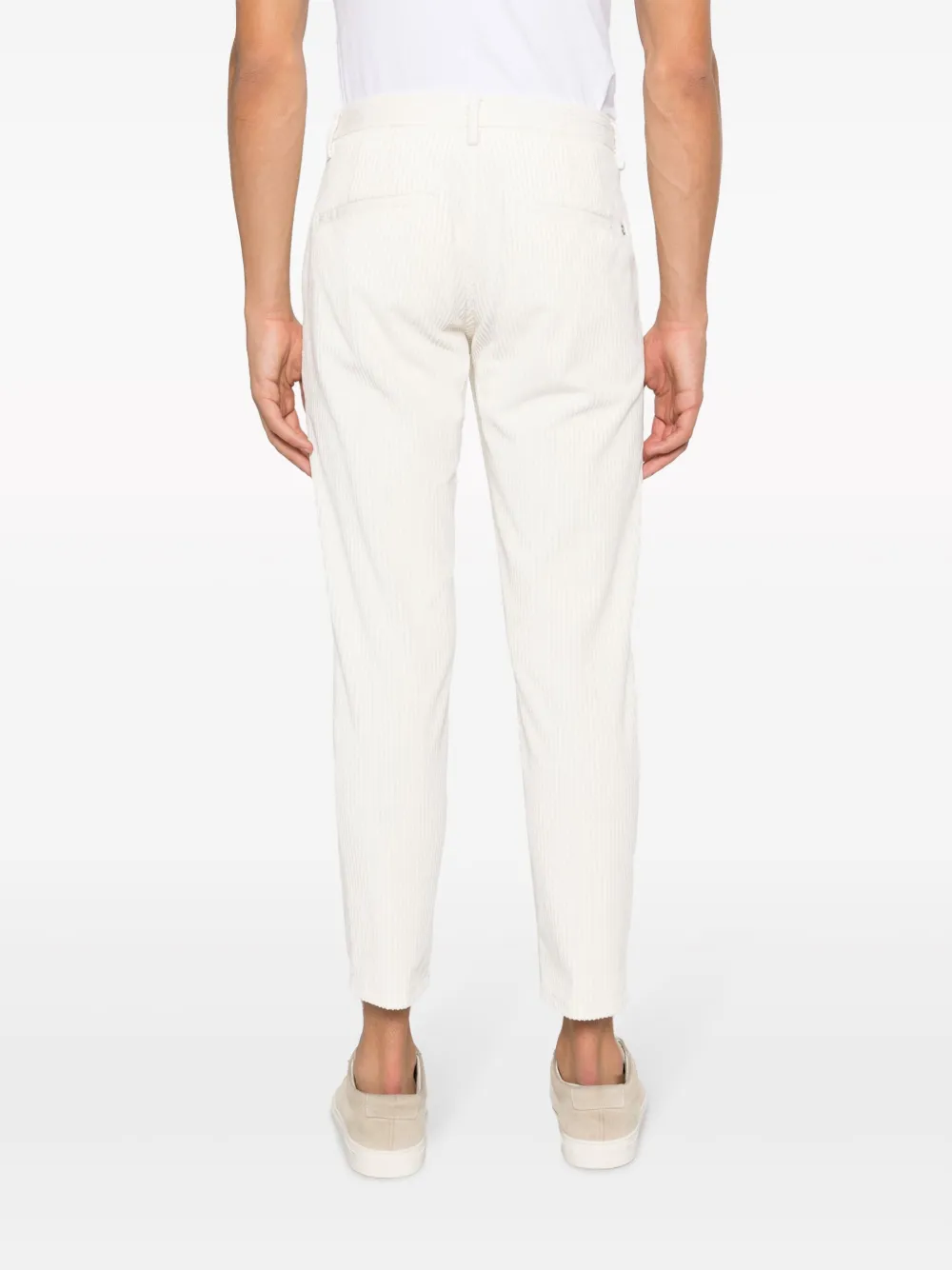 DONDUP Wollen pantalon Wit