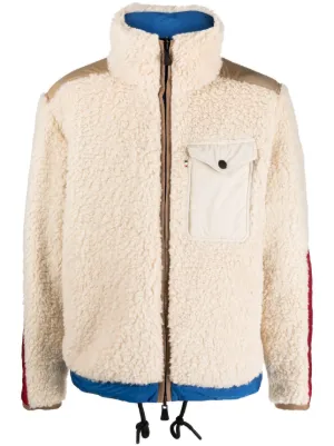 Moncler fleece shop jacket